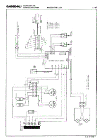 02 - Tech Wiring Diagram Page 1 parts for Gaggenau AH250-760 from AppliancePartsPros.com