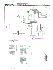 03 - Tech Wiring Diagram parts for Gaggenau AH320-700 from AppliancePartsPros.com