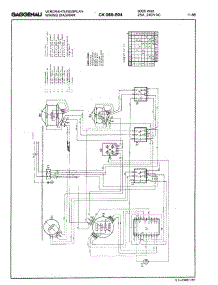 03 - Tech Wiring Diagram 3-2348 / 1 / 87 parts for Gaggenau CK066-604 from AppliancePartsPros.com