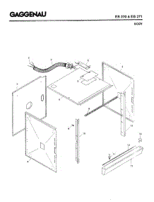 03 - Body parts for Gaggenau EB270-600 from AppliancePartsPros.com