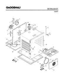 02 - Cavity parts for Gaggenau EB270-620 from AppliancePartsPros.com