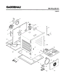 02 - Cavity parts for Gaggenau EB271-600 from AppliancePartsPros.com