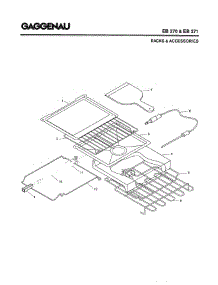 05 - Racks & Accessories parts for Gaggenau EB271-630 from AppliancePartsPros.com
