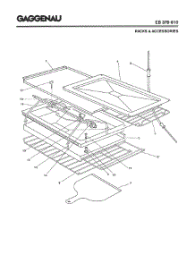 07 - Racks & Accessories parts for Gaggenau EB378-610 from AppliancePartsPros.com