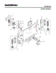 04 - Blower Assembly parts for Gaggenau EB388-610 from AppliancePartsPros.com