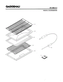 07 - Racks & Accessories parts for Gaggenau EB388-610 from AppliancePartsPros.com