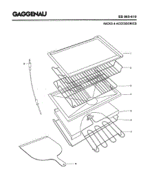 05 - Racks & Accessories parts for Gaggenau EB965-610 from AppliancePartsPros.com
