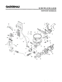 04 - Component Assemblies parts for Gaggenau GI936-760 UC/06 (FD 7709-7910) from AppliancePartsPros.com