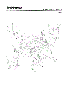 05 - Base parts for Gaggenau GI936-760 UC/11 (FD 7912-8003) from AppliancePartsPros.com