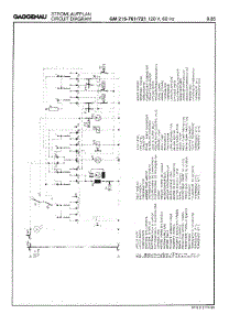05 - Tech Circuit Diagram parts for Gaggenau GM215-721 from AppliancePartsPros.com