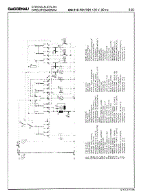 05 - Tech Circuit Diagram parts for Gaggenau GM215-761 from AppliancePartsPros.com