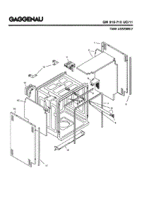 03 - Tank Assembly parts for Gaggenau GM915-710 UC/11 (FD 7912-8003) from AppliancePartsPros.com