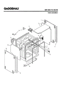 03 - Tank Assembly parts for Gaggenau GM926-710 UC/06 (FD 7710-7912) from AppliancePartsPros.com