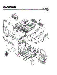 06 - Racks parts for Gaggenau GM926-710 UC/06 (FD 7710-7912) from AppliancePartsPros.com