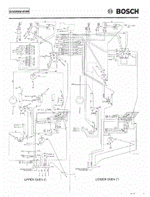 09 - Tech Wiring Diagram Auc Page 2 parts for Bosch Wall Oven HBL552 from AppliancePartsPros.com