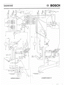09 - Tech Wiring Diagram Auc Page 2 parts for Bosch Wall Oven HBL555 from AppliancePartsPros.com