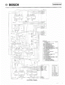 08 - Tech Wiring Diagram Auc Page 1 parts for Bosch Wall Oven HBL556 from AppliancePartsPros.com