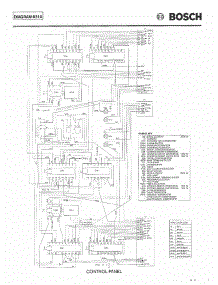 08 - Tech Wiring Diagram Auc Page 1 parts for Bosch Wall Oven HBL565 from AppliancePartsPros.com