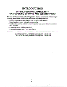 08 - Introduction parts for Thermador Range PRDS304 from AppliancePartsPros.com
