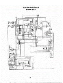 16 - Wiring Diagram parts for Thermador Range PRDS304 from AppliancePartsPros.com