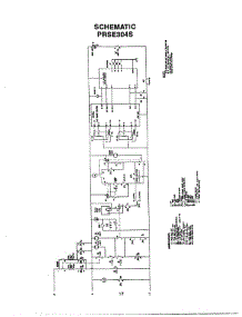 17 - Schematic Diagram parts for Thermador Range PRDS304 from AppliancePartsPros.com