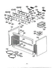 40 - Control Panel parts for Thermador Range PRDS484GG from AppliancePartsPros.com