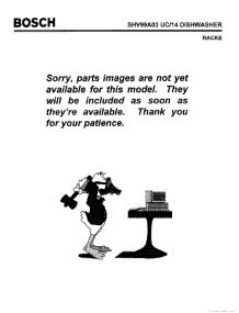 06 - Racks parts for Bosch Dishwasher SHV99A03 UC/14 (FD 8212-) from AppliancePartsPros.com