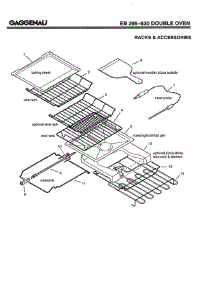 07 - Racks & Accessories parts for Gaggenau EB295-630 from AppliancePartsPros.com