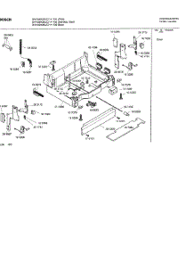 05 - Base parts for Bosch Dishwasher SHY56A02 UC/14 (FD8301-) from AppliancePartsPros.com