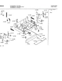 05 - Base parts for Bosch Dishwasher SHY56A06 UC/14 (FD8301-) from AppliancePartsPros.com