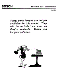 06 - Racks parts for Bosch Dishwasher SHY66C06 UC/14 (FD8301-) from AppliancePartsPros.com