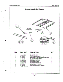 29 - Base parts for Thermador Oven SMW272YB AFTER S/N 8204 from AppliancePartsPros.com