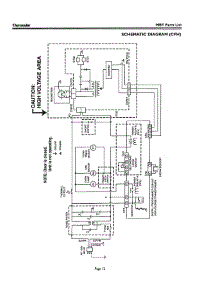 13 - Schematic Diagram (Cph) parts for Thermador Oven SM272YB AFTER S/N 8204 from AppliancePartsPros.com