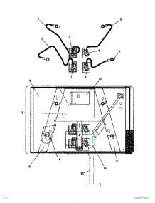 04 - Burner Box parts for Thermador Cooktop GGN365 from AppliancePartsPros.com
