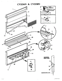 08 - Snorkel parts for Thermador Cooktop GGNCV36 from AppliancePartsPros.com