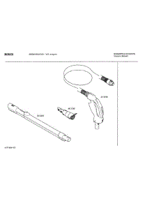 03 - Hoses & Accessories parts for Bosch Vacuum BSG81360 UC/03 from AppliancePartsPros.com