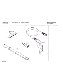 04 - Hoses & Accessories parts for Bosch BSG81296 UC/03 from AppliancePartsPros.com