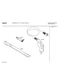 04 - Hoses & Accessories parts for Bosch BSG81265 UC/01 from AppliancePartsPros.com