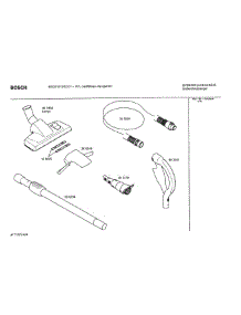 04 - Hoses & Accessories parts for Bosch BSG81215 UC/01 from AppliancePartsPros.com