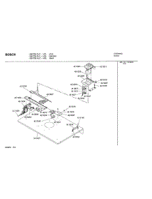 04 - Mid Plenum parts for Bosch Wall Oven HBN752 AUC (FD 8207-) from AppliancePartsPros.com