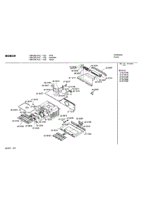 05 - Lower Oven Components parts for Bosch Wall Oven HBN752 AUC (FD 8207-) from AppliancePartsPros.com