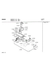 02 - Upper Plenum parts for Bosch Wall Oven HBN756 AUC (FD 8207-) from AppliancePartsPros.com