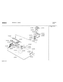 04 - Mid Plenum parts for Bosch Wall Oven HBN765 AUC (FD 8207-) from AppliancePartsPros.com