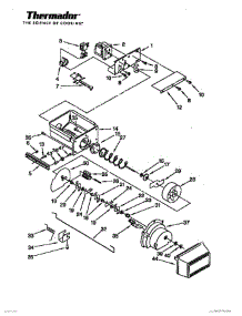 27 - Motor & Ice Container Page 2 parts for Thermador Refrigerator TSS48QBB from AppliancePartsPros.com