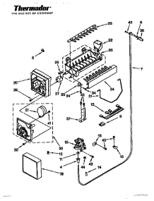 29 - Icemaker Page 2 parts for Thermador Refrigerator TSS48QBB from AppliancePartsPros.com