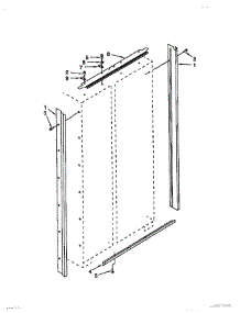 03 - Cabinet Trim parts for Thermador Refrigerator TSS48QBB00 from AppliancePartsPros.com