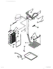 14 - Lower Unit & Tubing parts for Thermador Refrigerator TSS48QBW00 from AppliancePartsPros.com