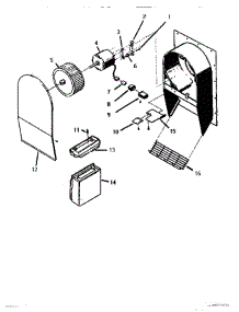 03 - Remote Ventilator parts for Thermador Cooktop WCECV30 from AppliancePartsPros.com