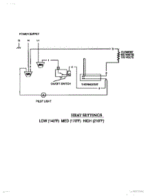 04 - Schematic Diagram parts for Thermador Warming Drawer WD24N from AppliancePartsPros.com