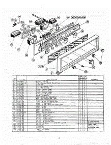 06 - Control Panel parts for Thermador Oven CMT-19 SERVICE CODE H & UP from AppliancePartsPros.com